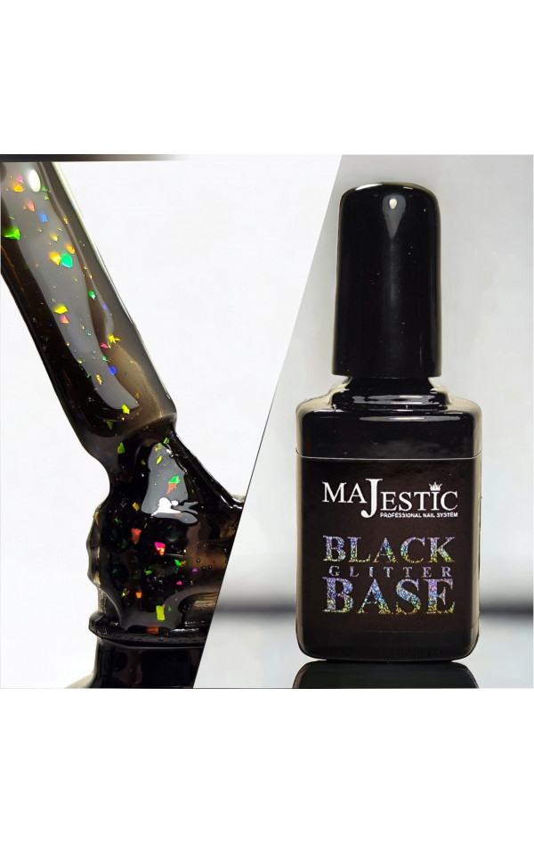 BASE BLACK GLITTER 10ML