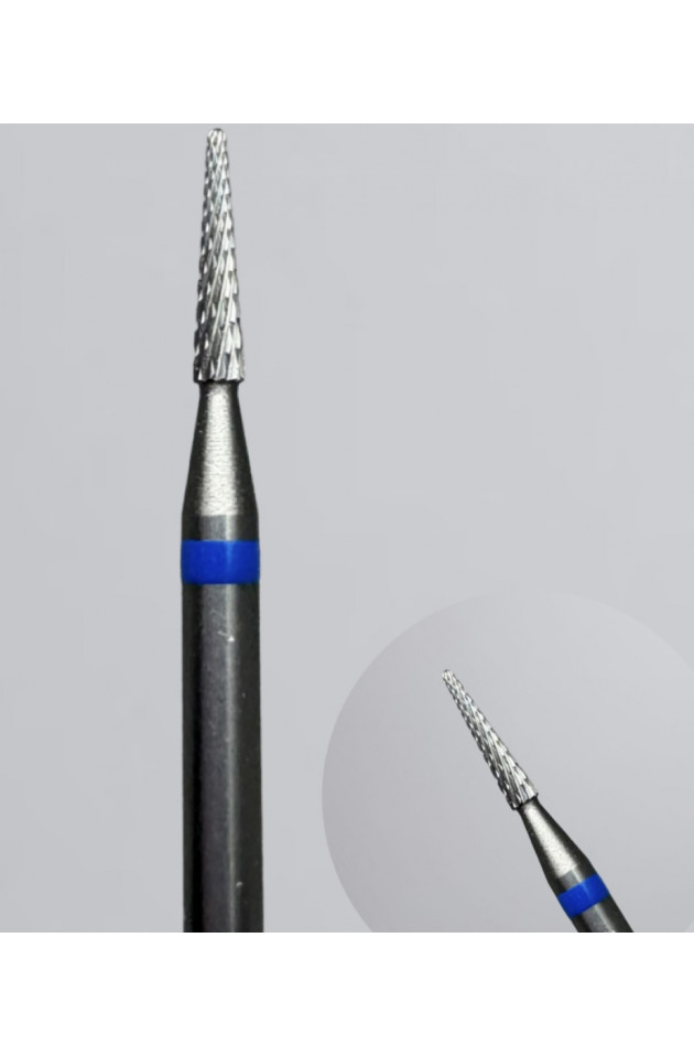 FRESA CARBURO FINA AZUL