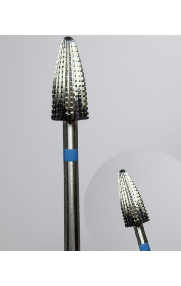 FRESA CARBURO AZUL