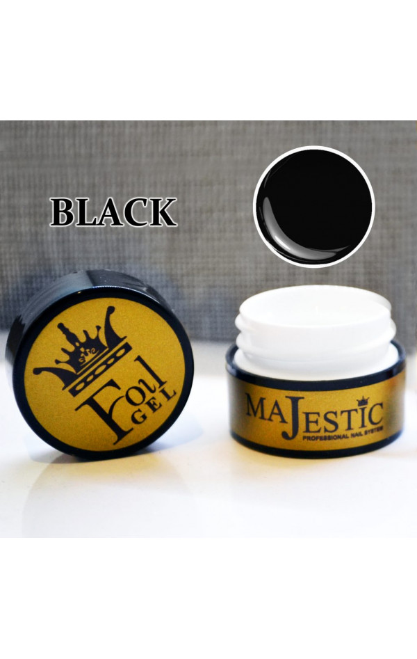 FOIL GEL BLACK 5ML
