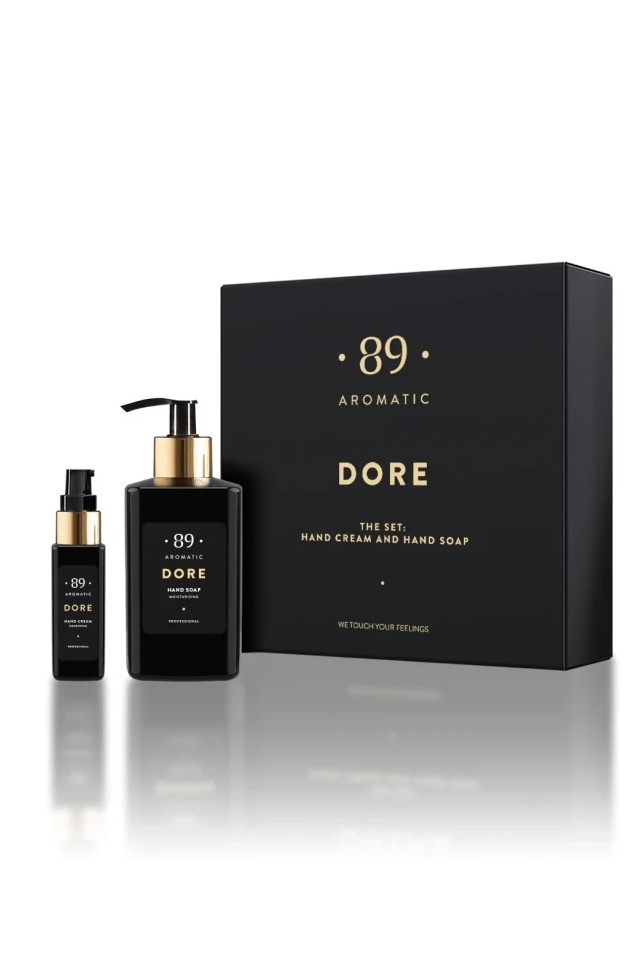 SET. JABÓN Y CREMA DE MANOS (DORE)
