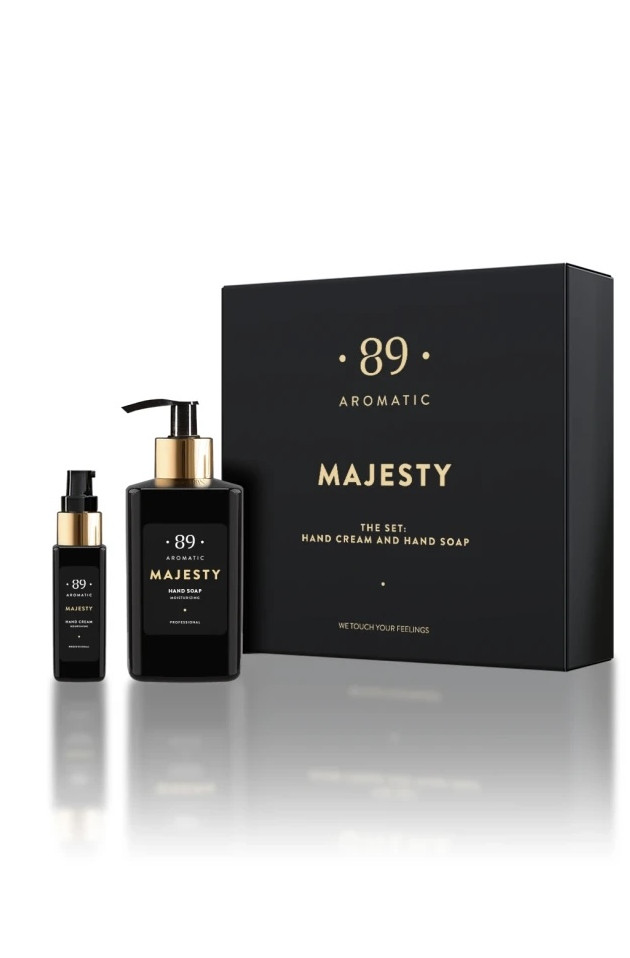 SET. JABÓN  Y CREMA DE MANOS (MAJESTY)