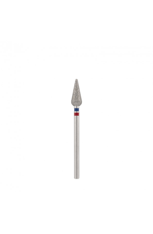 Fresa de diamante azul-rojo, L- 12,0...