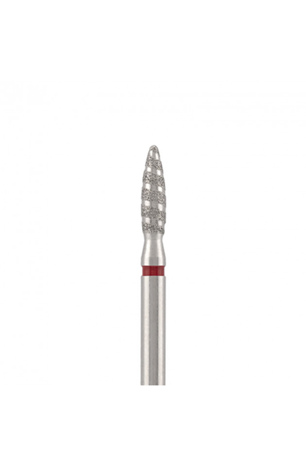 Fresa de diamante rojo, L- 10,0 mm,...