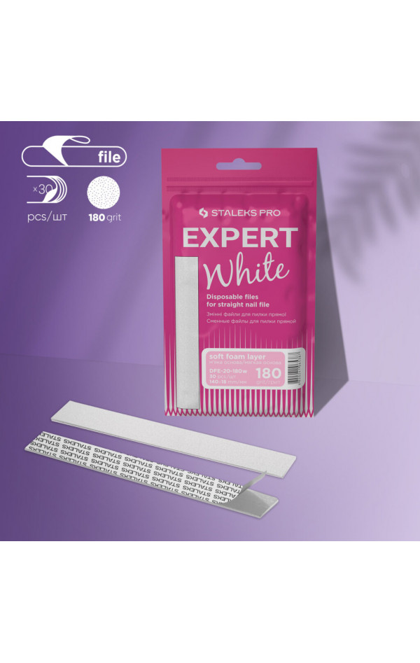 Limas desechables blancos...