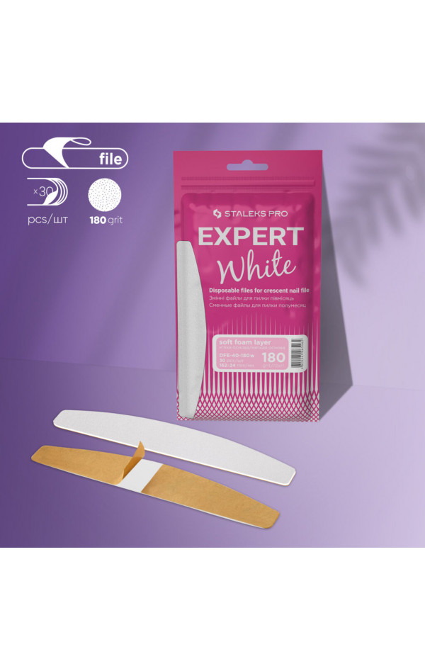 Limas desechables blancas...