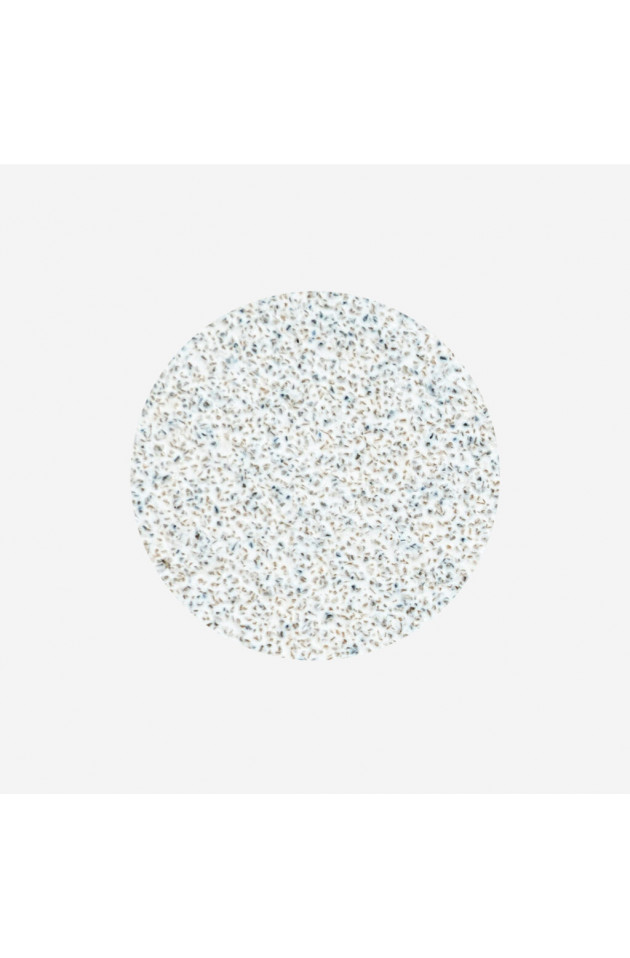 Limas adhesivas para el disco de pedicura, grano 80, 25 mm (50 uds.) white