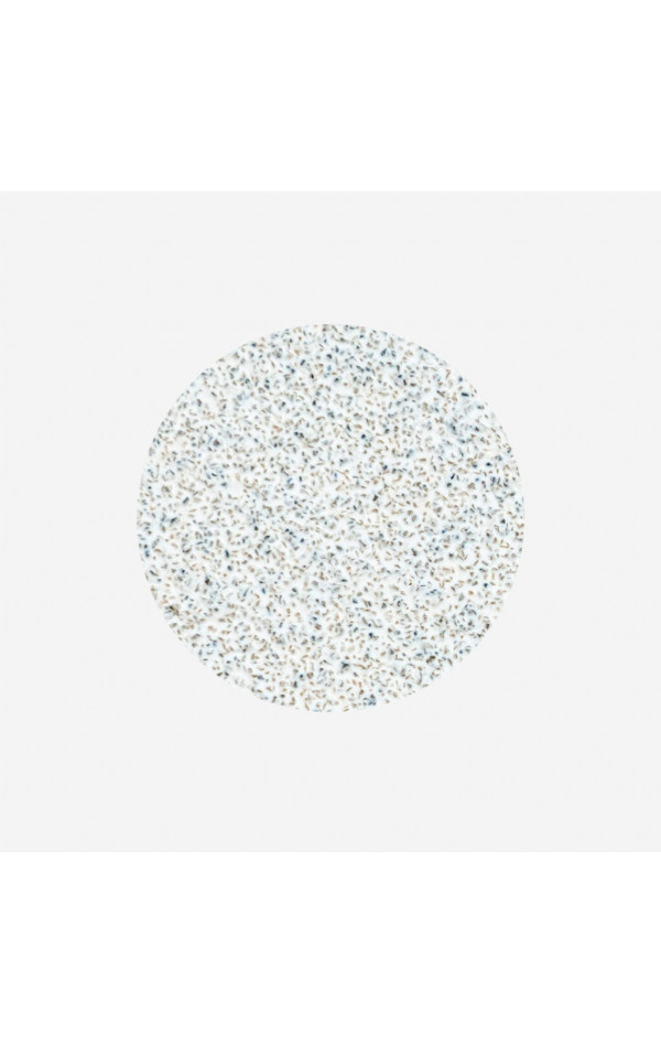 Limas adhesivas para el disco de pedicura, grano 80, 25 mm (50 uds.) white
