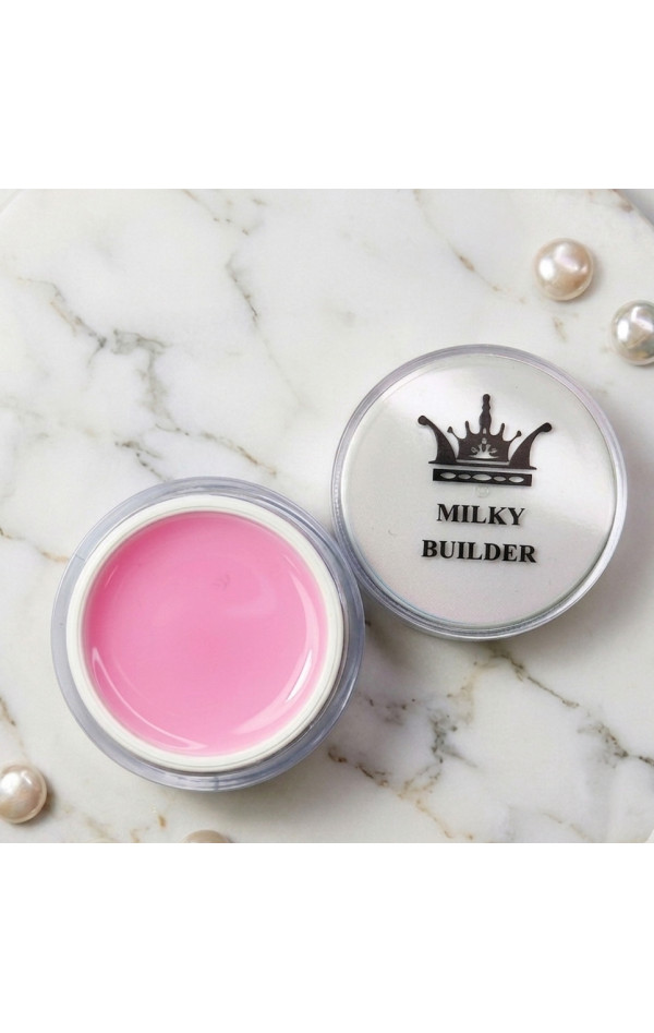 Milky builder gel