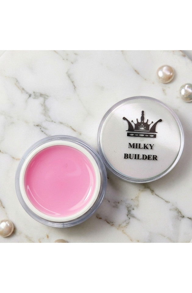 Milky builder gel