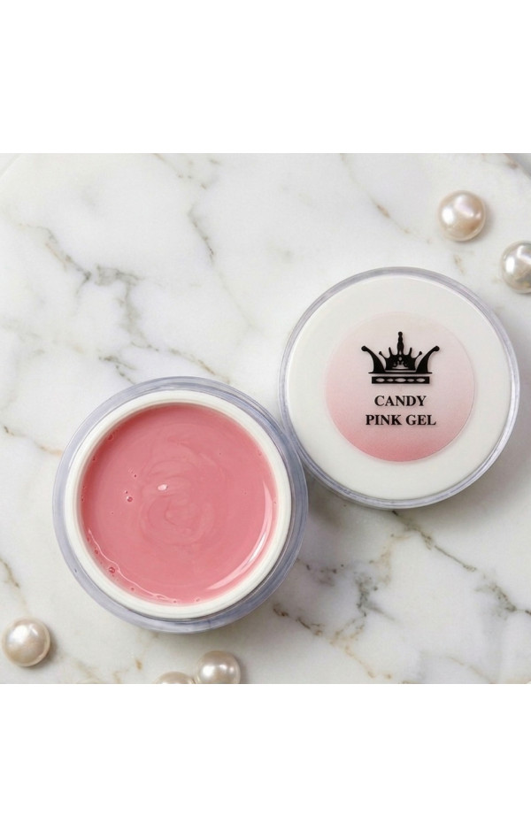 Candy pink gel