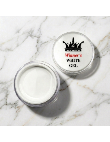 Winner's white gel