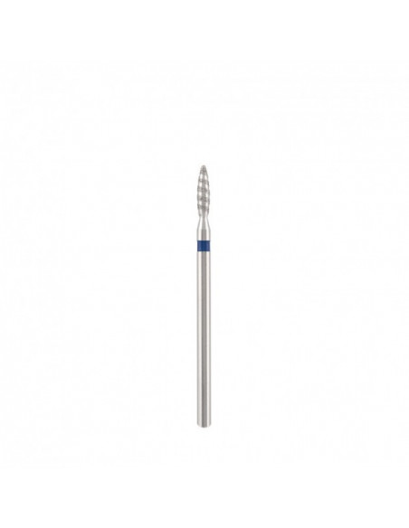 Fresa de diamante azul, L- 10,0 mm, Ø2,3 mm