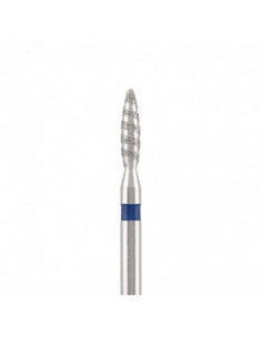 Fresa de diamante azul, L- 10,0 mm, Ø2,3 mm