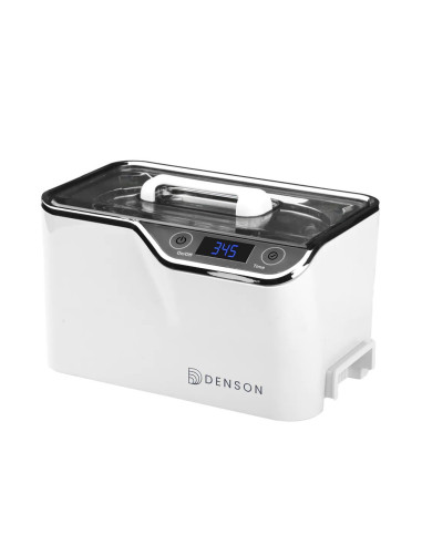 Limpiador ultrasónico DENSON ACDS-100, capacidad 0,6 L, 50 W, blanco