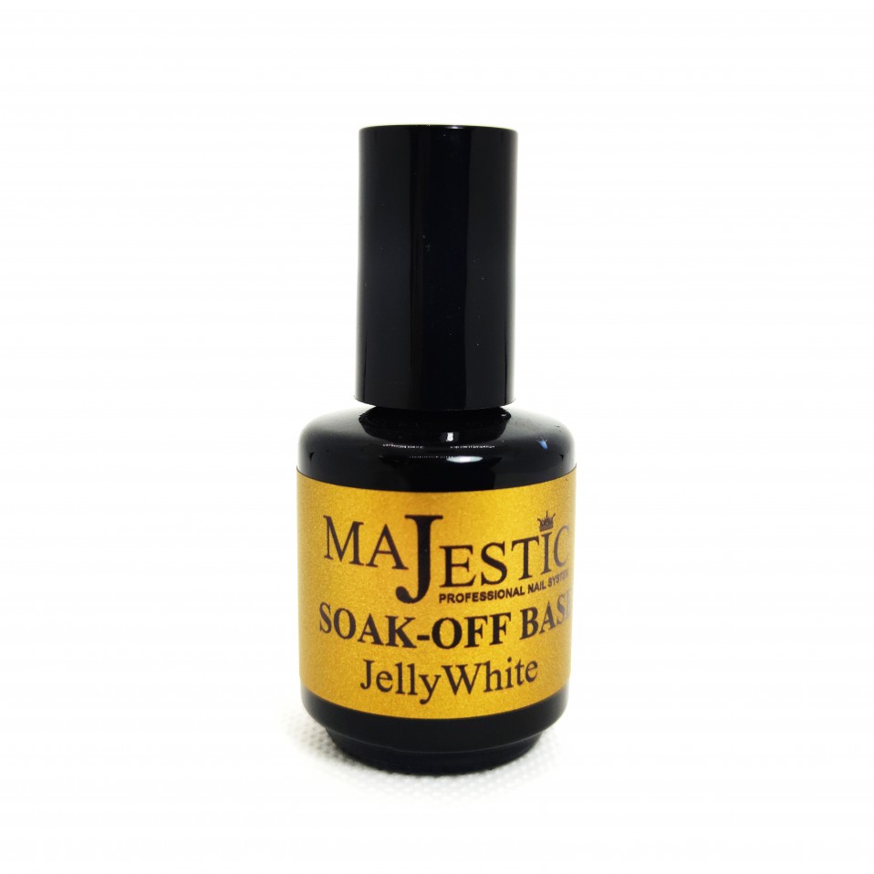 SOAK OFF BASE JELLY WHITE 15ML