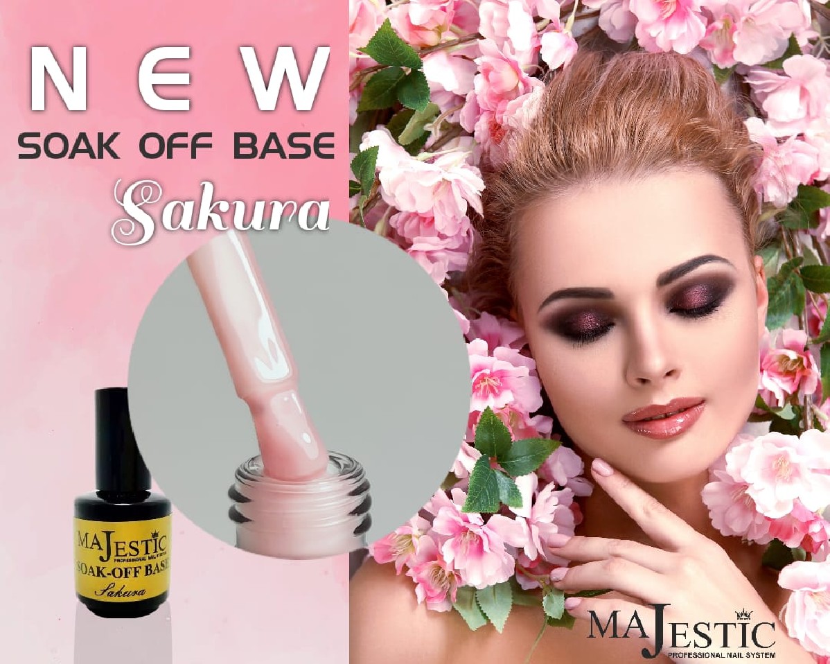 SOAK OFF BASE SAKURA 15ML