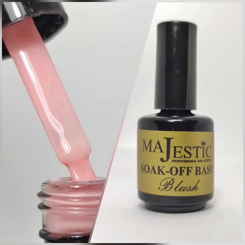 SOAK OFF BASE BLUSH  15ML