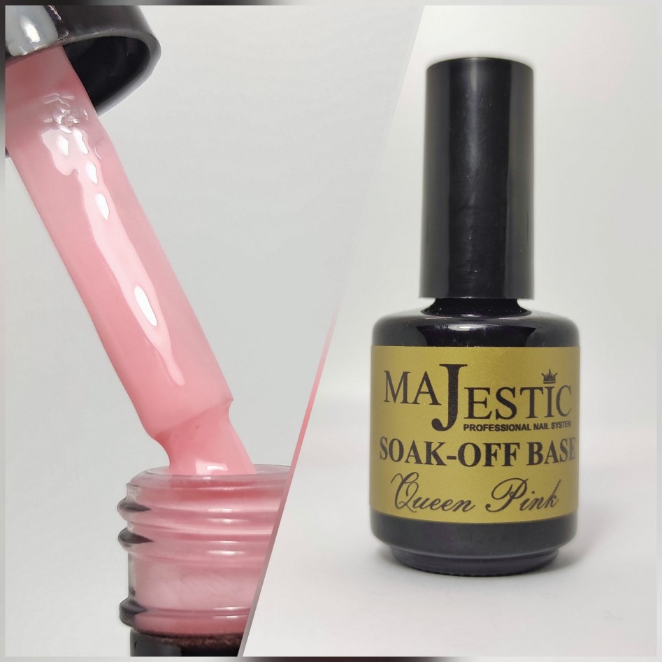 SOAK OFF BASE QUEEN PINK  15ML