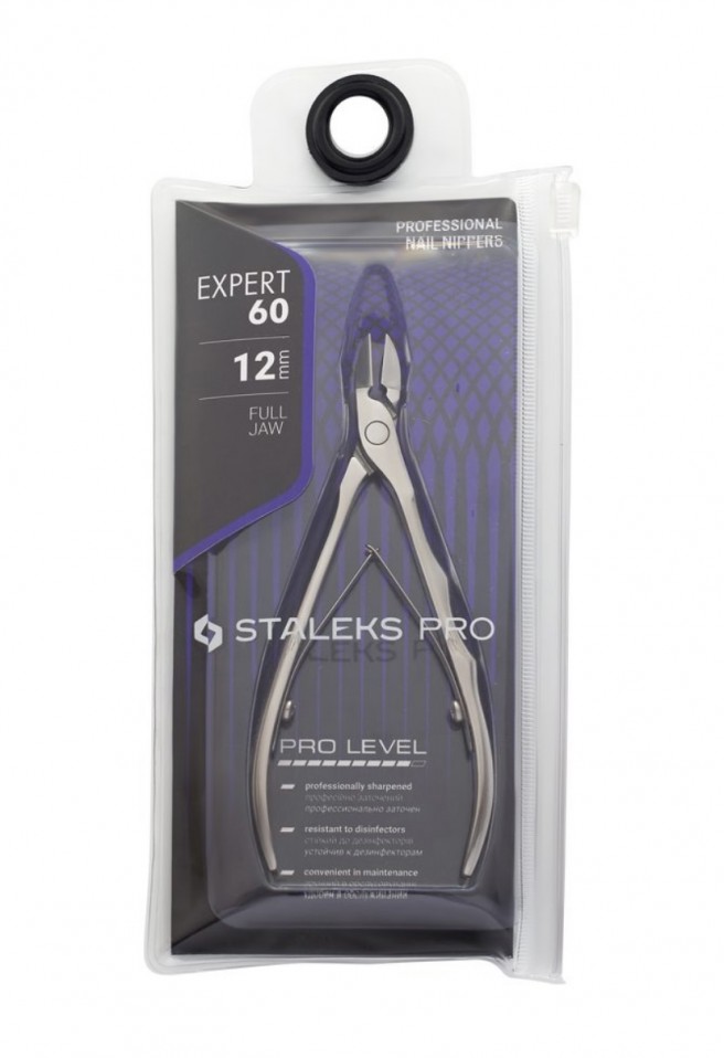 Cortaúñas Staleks Pro Expert 60, 12 mm