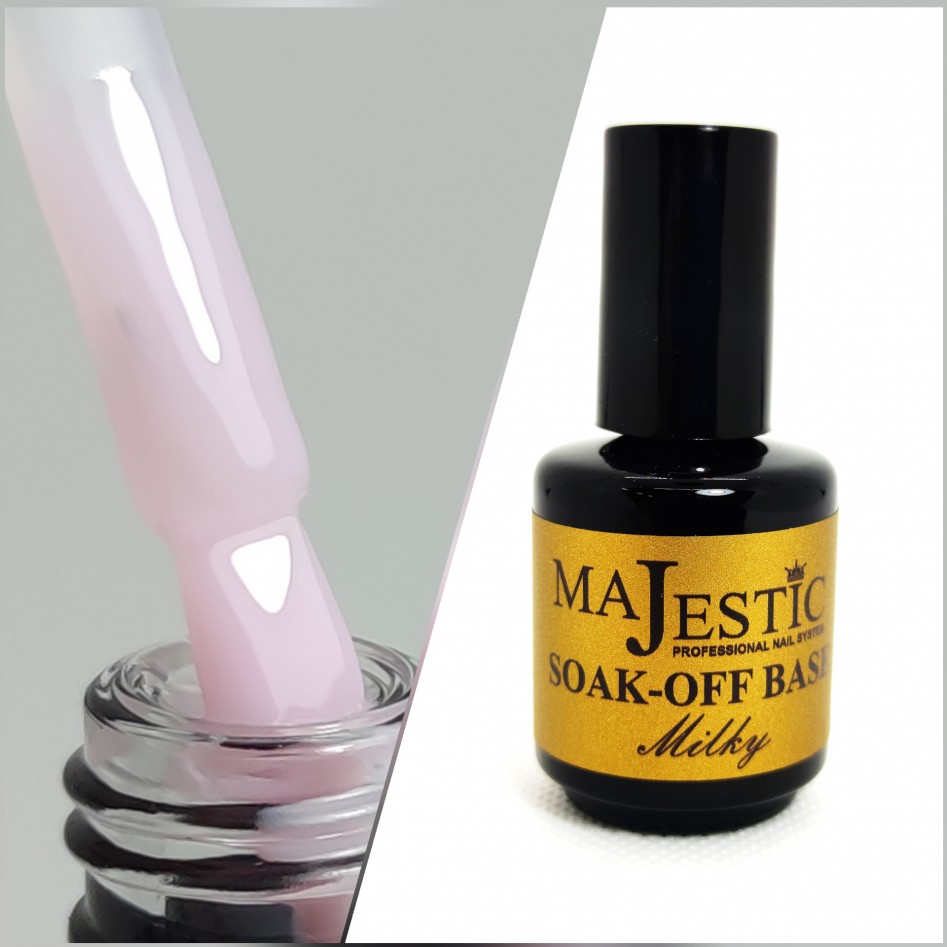 SOAK OFF BASE MILKY 15ML